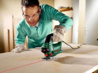 Как пилить электролобзиком