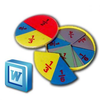 Как поставить дробь в Word