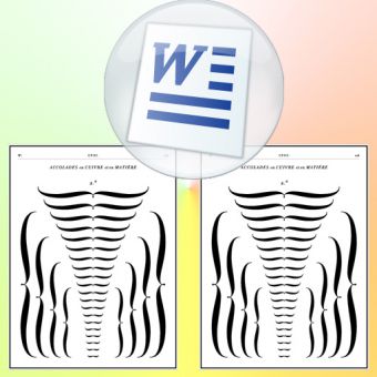 Как сделать фигурные скобки