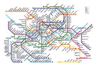 Схема <strong></p><p>метро</strong> в Сеуле: http://ballininbusan.com/wp-content/uploads/2012/01/seoul_subway_e.jpg