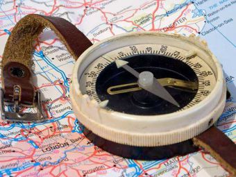 Как определить восток, север и запад
