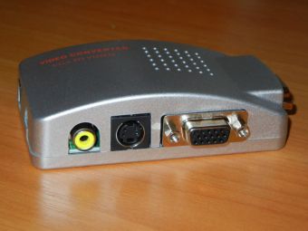 Конвертер vga rca s-video