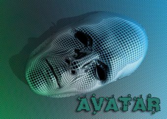 Как на аватарке сделать надпись