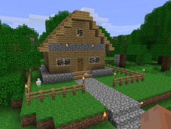 Дом в Minecraft 