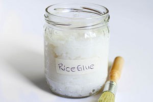 Как создать рисовый клей