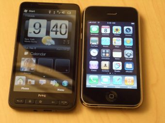 Что лучше: iphone или htc?