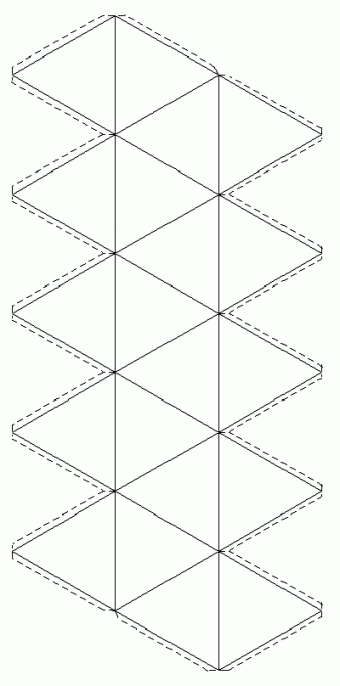 Как сделать икосаэдр из бумаги схема пошагово