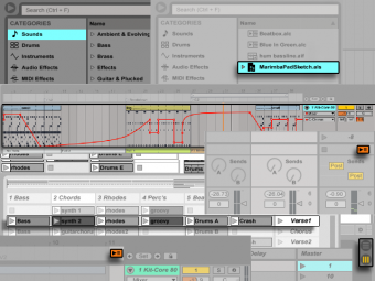 Элементы Ableton Live 9