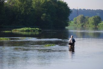 Рыбалка на реке