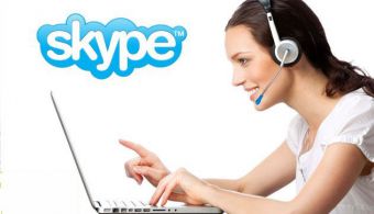 Общаться в skype можно при помощи указателя