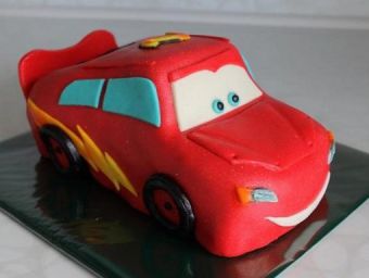 машина из мастики