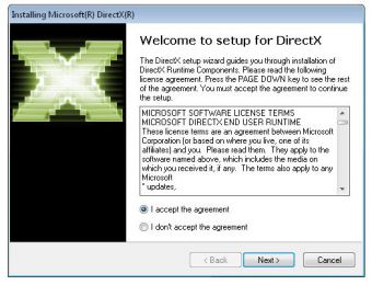 Как обновить directx 3d