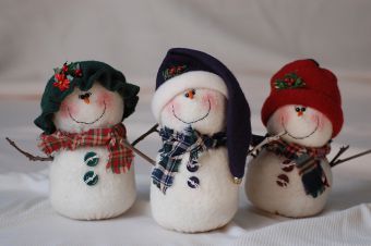 Снеговик своими руками