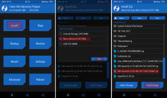 SuperSU install