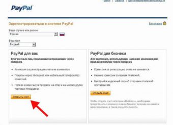 PayPal как узнать счет