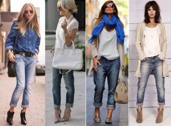 Как правильно носить джинсы с подворотом женщинам