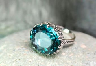Кристаллы аквамарина
