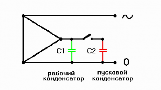 Как позвонить трехфазный двигатель