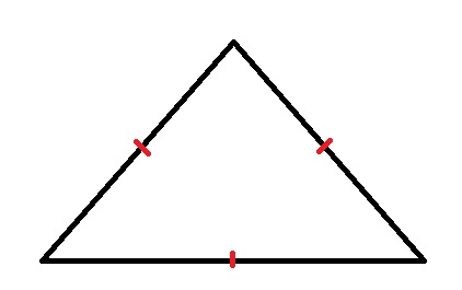 Как нарисовать медиану треугольника с помощью треугольника