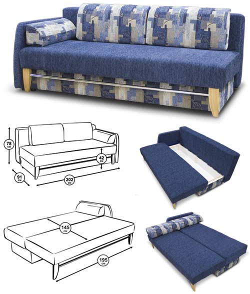 Инструкция к надувному дивану