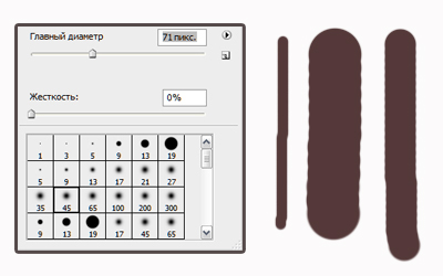 Как настроить кисть в фотошопе