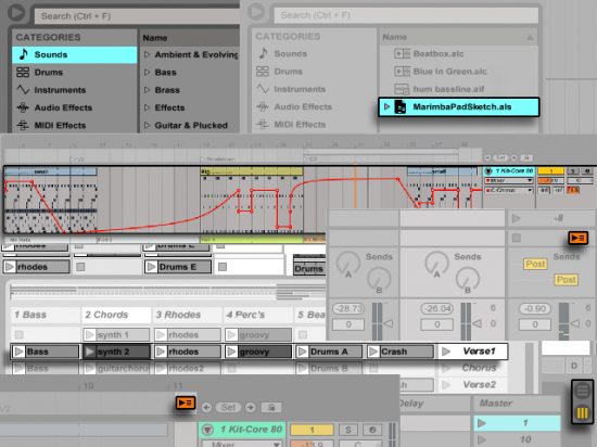 Ableton зависает при сохранении файла