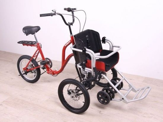 Горный велосипед с детским креслом