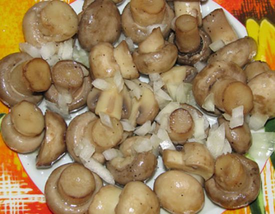 маринованные сушеные грибы