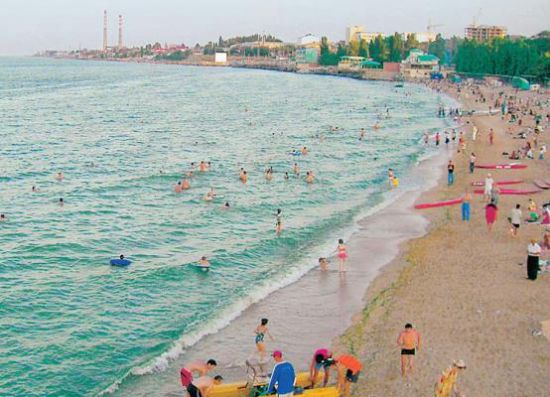 Каспийск городской пляж фото