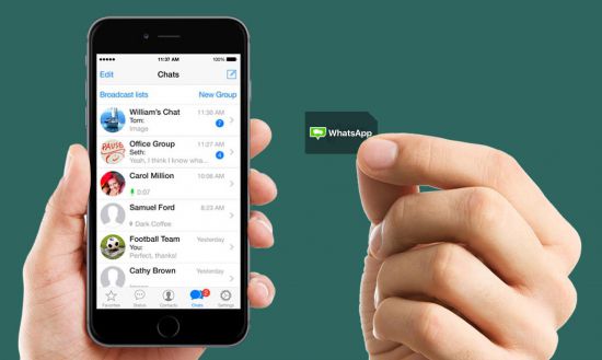 Как перенести ватсап на карту памяти