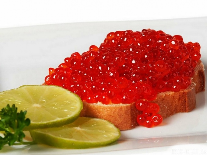 How to cook salmon caviar