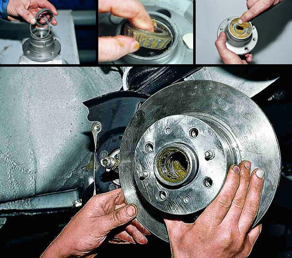 How to change wheel bearing for VAZ