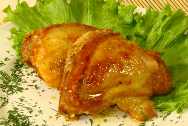Как готовить вкусно куриные бедра