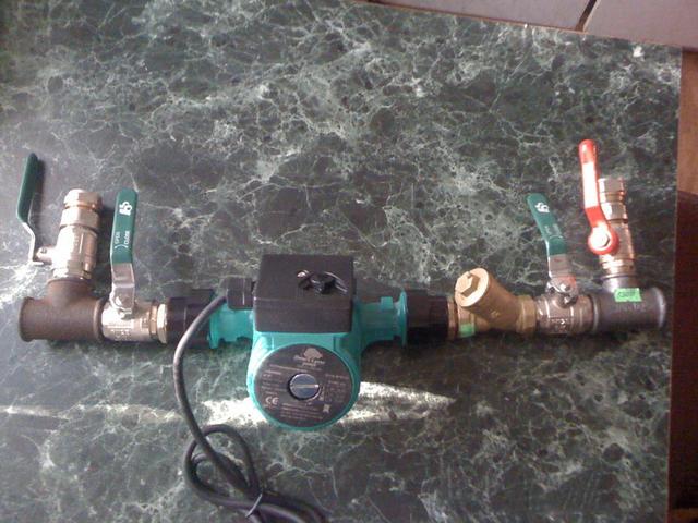 How to install the circulation pump in the heating system