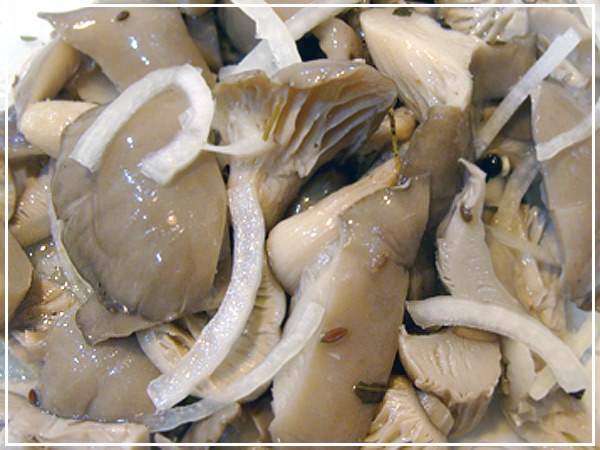 How to marinate oyster mushrooms