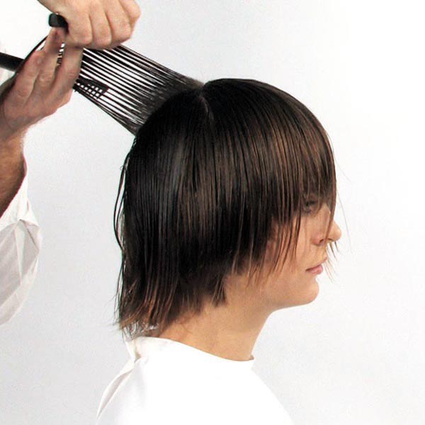 Как подстричь средней длины волосы так чтобы длина осталось