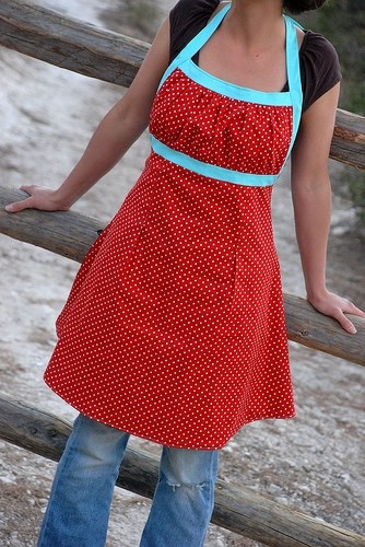 How to make a sewing pattern apron