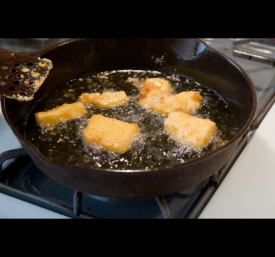 How to fry frozen patties