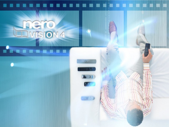 Как записать dvd Nero vision