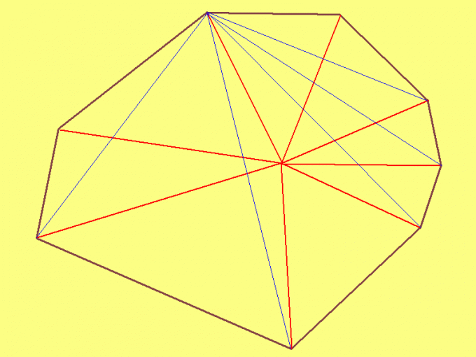 Как обнаружить площадь восьмиугольника
