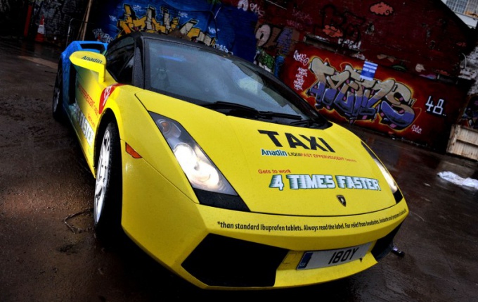 Как рекламировать такси