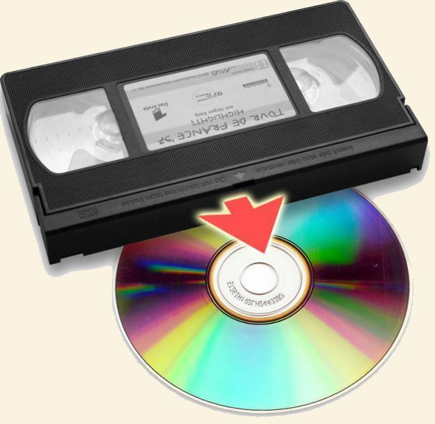 Как переписать видеокассету на DVD
