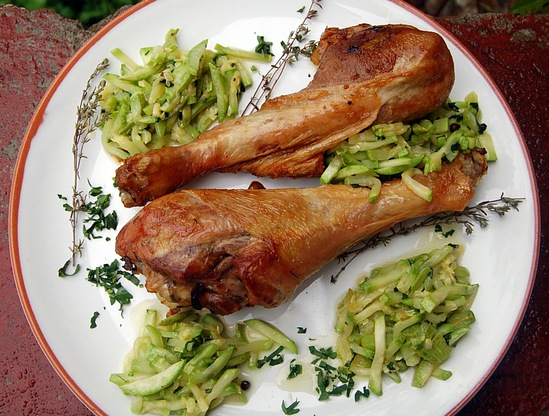 How to cook a Turkey drumstick