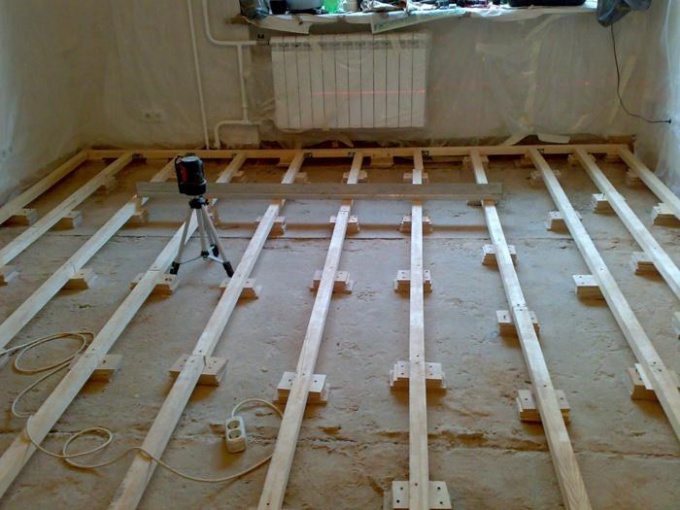 How to lay floor on the joists