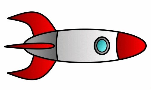 Как нарисовать космическую ракету