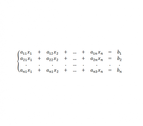 Как решать матричное уравнение