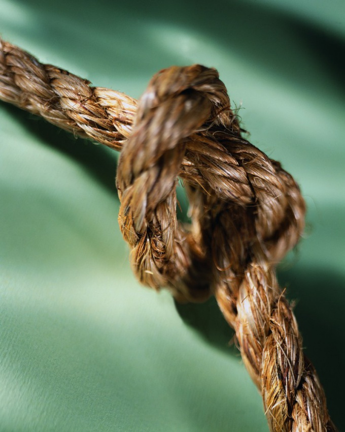 How to tie two ropes