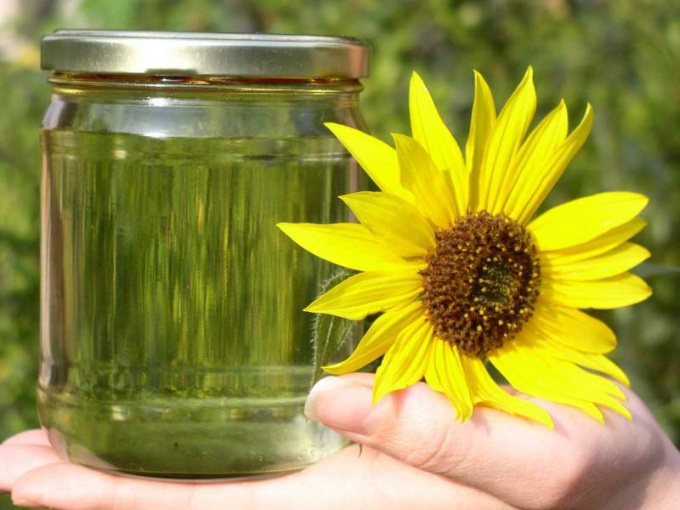 How to remove sunflower oil