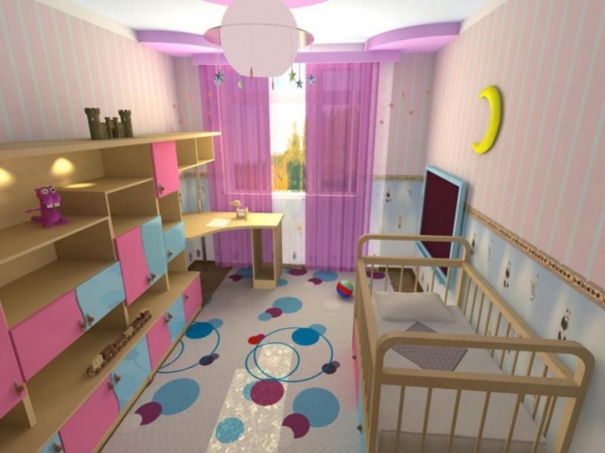 Как обустроить жилую комнату для ребенка