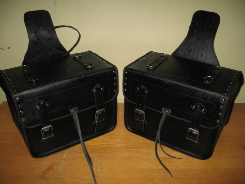 Homemade saddlebags